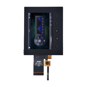 Botón táctil de 3,5 pulgadas personalizado Todo el ángulo de visión Pantalla táctil capacitiva Pantalla Lcm
