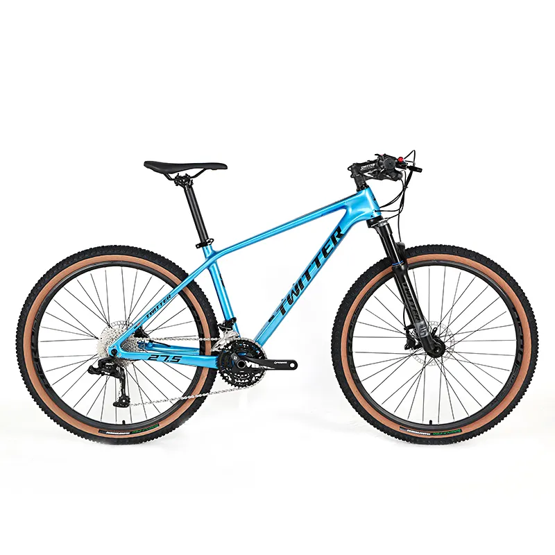 TWITTER Carbon 27.5 29er bicycles mountain bike with carbon fiber mtb frame 30 speed hydraulic disc brake