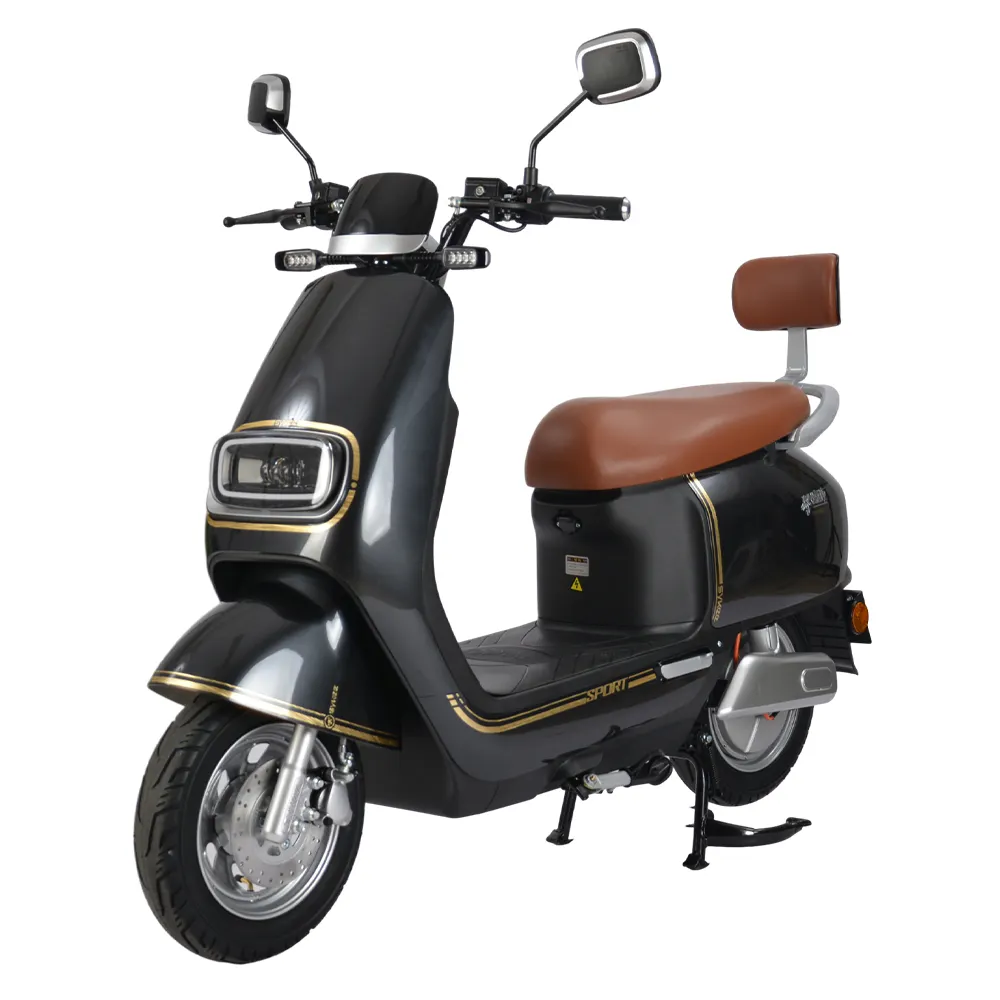 Moto électrique de cyclomoteur de rue de moteur imperméable de rendement élevé de 72v 800w pour des adultes