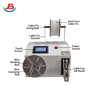 जिआनबो स्वचालित सीएनसी डेटा तार बाइंडिंग मशीन 3-25 मिमी औद्योगिक उपकरण वाइंडिंग निर्माता केबल विनिर्माण उपकरण - Product Image 2
