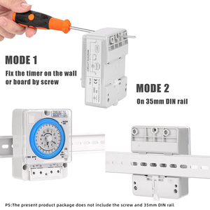 TB-35ตัวจับเวลา, สวิตช์ควบคุมเวลากล/สวิตช์จับเวลาจับเวลาแบบไฟฟ้า - Product Image 4