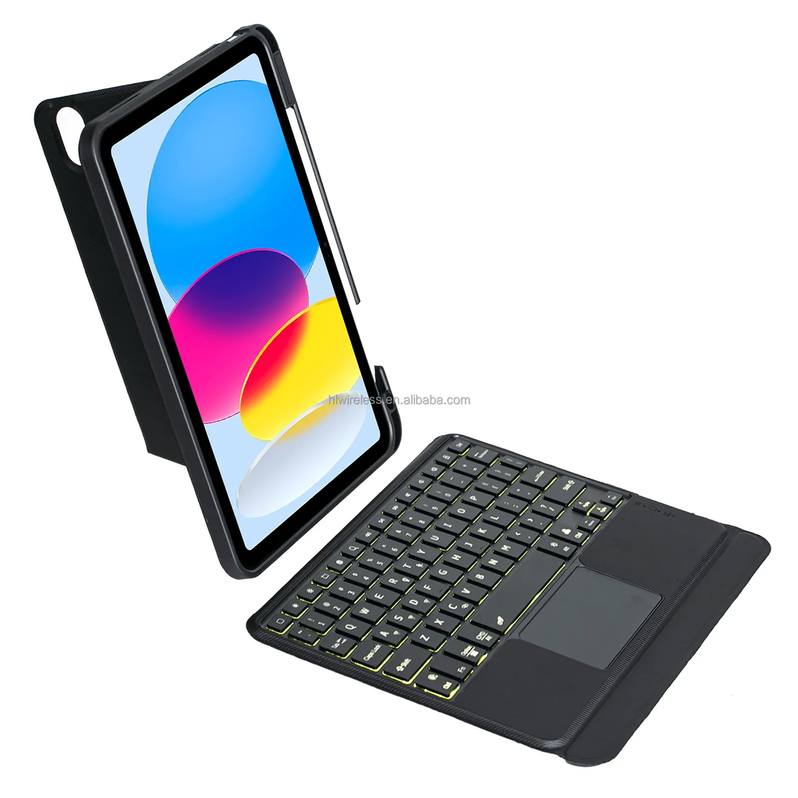 Factory Custom Magic Keyboard Case Abnehmbare iPad-Hülle mit tragbarer Tastatur für iPad 10. 10,9 Zoll 2022