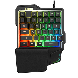 OEM Mini Portable Backlight Wired One Hand Single Hand Gaming <strong>Numeric</strong> <strong>Keyboard</strong> - Product Image 1