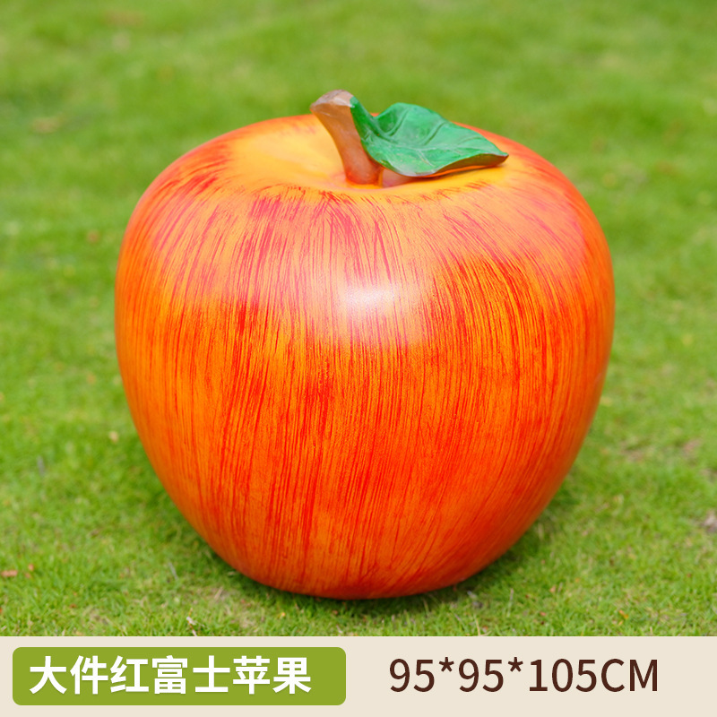 แอปเปิลฟูจิสีแดงขนาดใหญ่