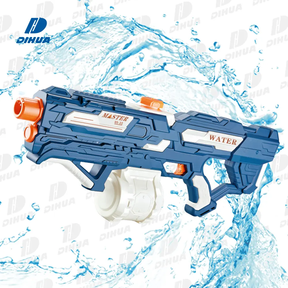 Pistola ad acqua alimentata a batteria giocattoli elettrici per adulti fuoco continuo intrattenimento interattivo estivo pistola ad acqua a lungo raggio