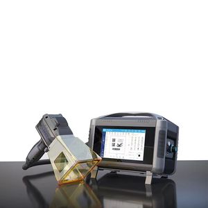 Handgeführte Faserlaser-Markierungsmaschine tragbares mobiles Kodierungs-Gravurgerät für Edelstahl-Metall-Lasermarkierung - Product Image 1