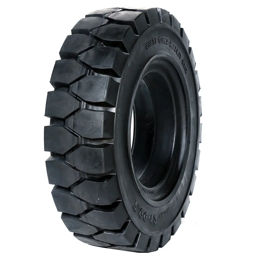 Forklift solid tyres 301 size 400-8 tire for balanced forklift industrial vehicles