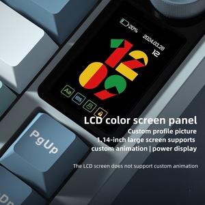 2024 NEW Wireless Gaming Hot Swappable Mechanical 75% <strong>Keyboard</strong> Rgb Light <strong>Computer</strong> Pc Custom <strong>Keyboard</strong> with Knob - Product Image 5