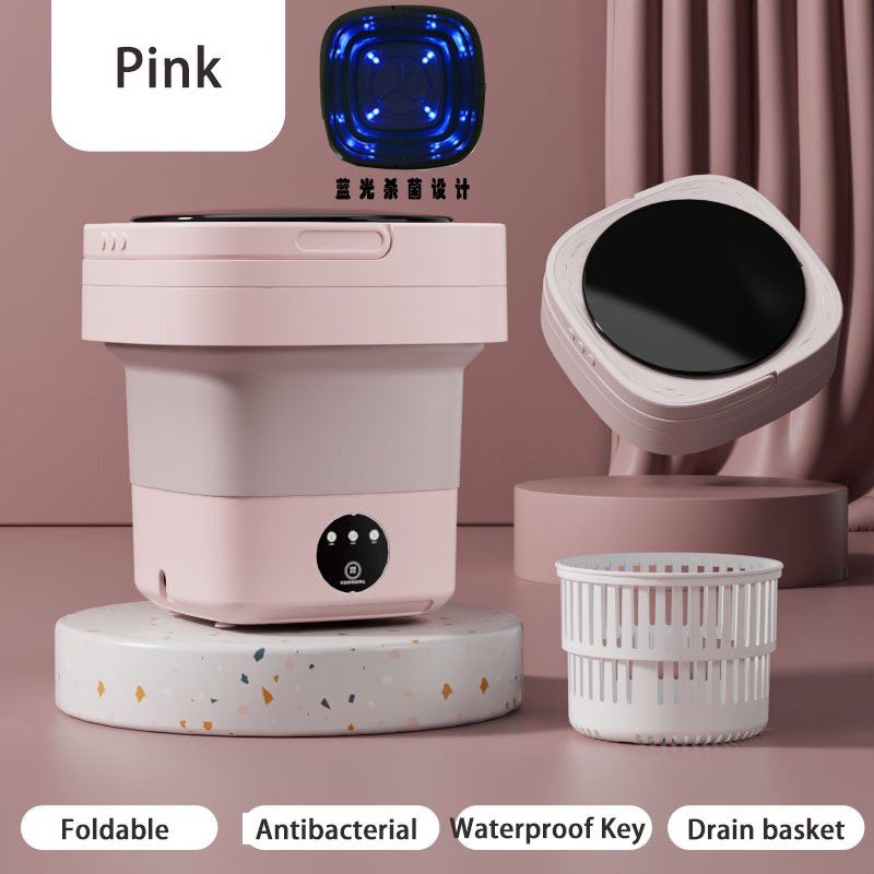 rose + 8L + lumière bleue + panier de vidange + tuyau de vidange