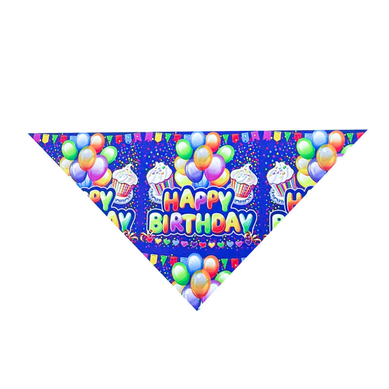 Dark blue birthday balloons