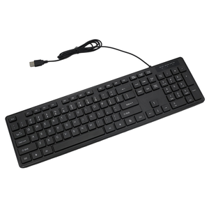 Low Profile Chiclet <strong>Keys</strong> Full Size <strong>Computer</strong> Wired <strong>Keyboard</strong> , Plug Play USB <strong>Keyboard</strong> for Windows Mac PC Laptop - Product Image 3