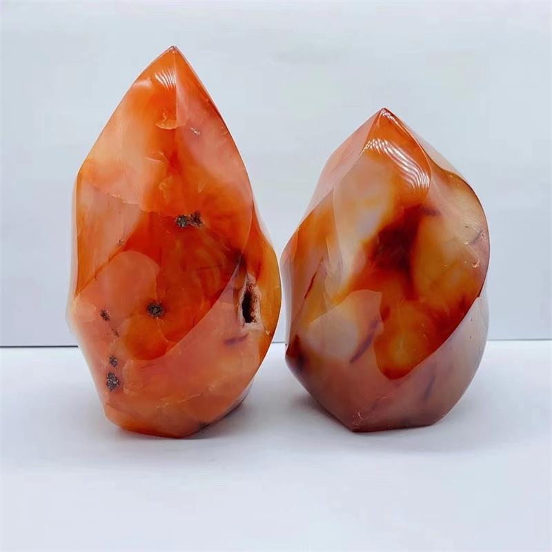 Toptan doğal yüksek kaliteli carnelian alev kırmızı akik kristal ücretsiz formu hediyeler süslemeleri için güzel akik - Product Image 2