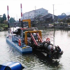 Equipo de limpieza de Río, cortador de arena, dragado de succión, tubería hdpe, barrera flotante, flotador de dragado de tuberías - Product Image 1
