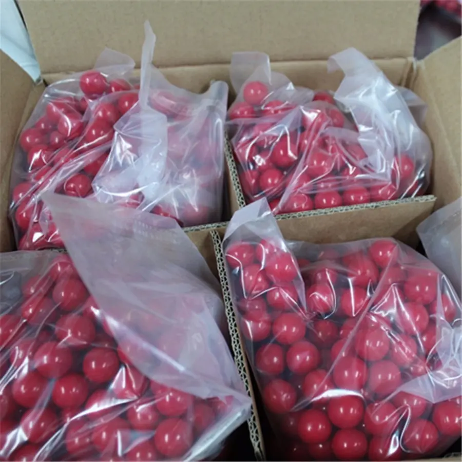 2000 unids/caja bolas de pintura calibre 0,68, bolas de paintball, bala de paintball hecha con gelatina y PEG fácil de lavar