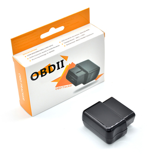 批发高品质实时汽车电子跟踪汽车GPS定位器OBD II跟踪器，带sim卡 - Product Image 1