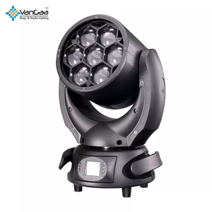 2022新製品7X40W非常に小型で高速で強力なLEDムービングビームズームウォッシュLEDムービングヘッドライトステージライト - Product Image 2