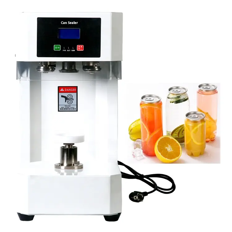 Newest Intelligent 2023 Automatic Can Sealing Machine Competitive Price Tin Can Sealer Sealing Machine Spiral Tin Can Seamer