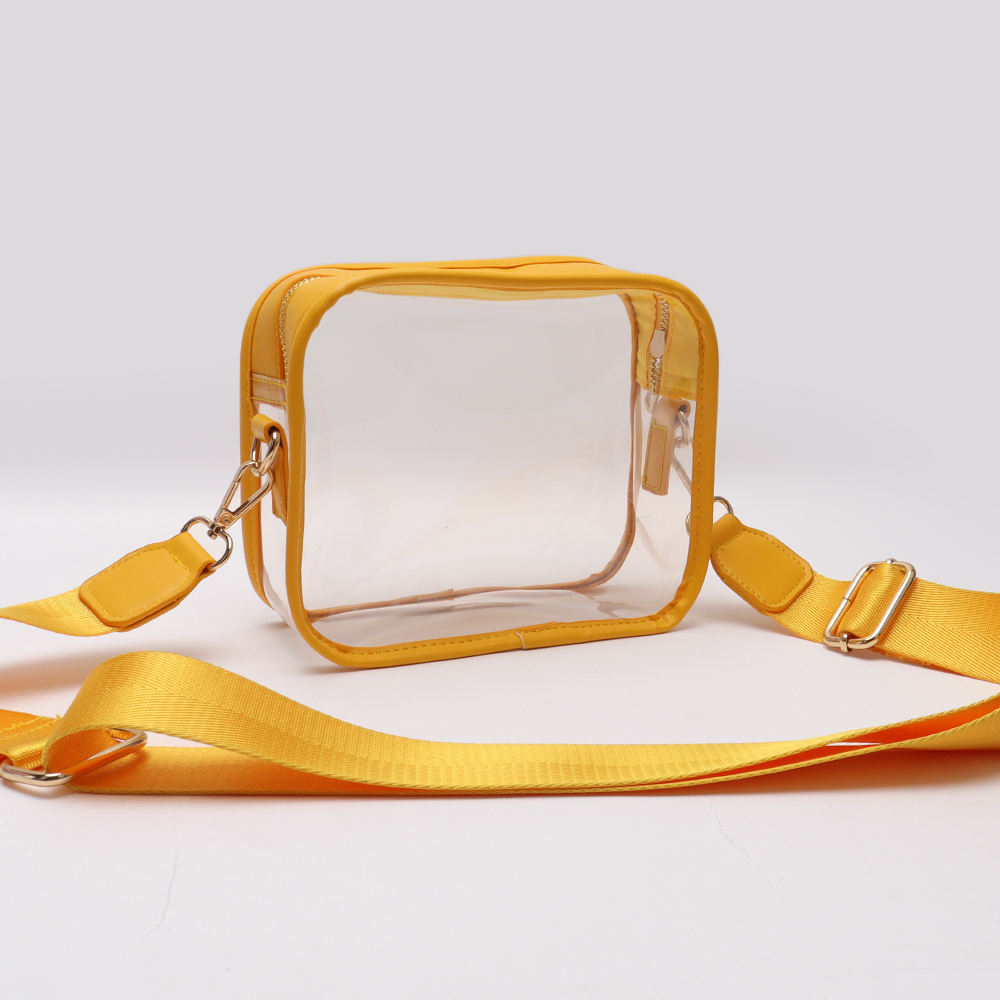 Porte-monnaie clair jaune