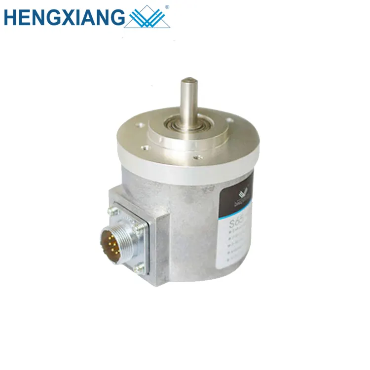 Encodeur Shanghai hengxiang S65 capteur de Position/capteur rotatif arbre solide 1024/2048 ppr sortie de différence
