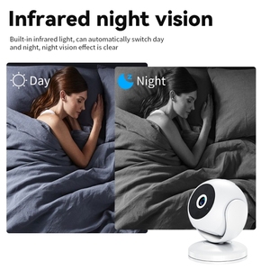 4MP 1080P kapalı Mini güvenlik kamera PTZ teknolojisi WIFI 4G ağ hareket algılama için bebek Pet SD/bulut/hafıza kartı CMOS - Product Image 6