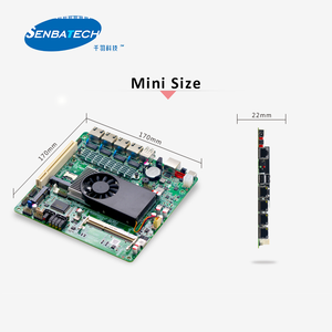 Placa de CPU Atom con ranura PCI Atom d525 CPU PF sense firewall router placa integrada - Product Image 5