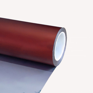 Băng phim Matt tối cao màu đỏ vinyl bọc phim cuộn tự dính Pet Liner(1.64ft * 29.5ft) không khí bong bóng miễn phí tốt độ nhớt - Product Image 6