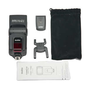 Godox TT520II相机闪光灯，具有远程功能，内置无线接收，兼容各种型号 - Product Image 1