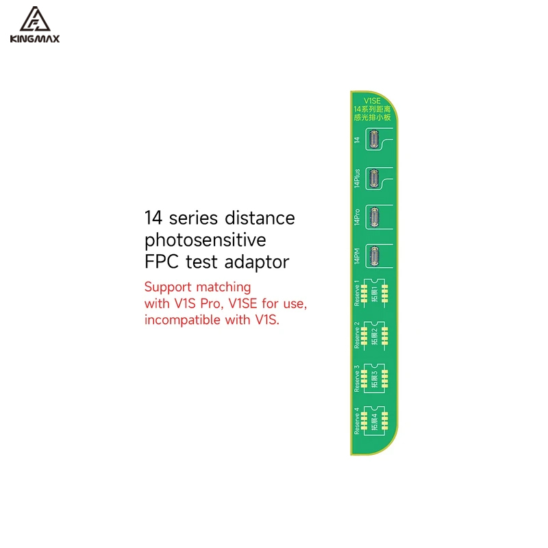 Adaptateur photosensible d'essai de 14 séries FPC