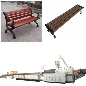 Gute Qualität PP PE PVC WPC Profile Extruder Maschine für Terrassen dielen/Wand paneele/Verkleidungen/Pfosten