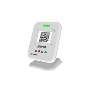 QR-Code-Zahlungs terminal mit dynamischem QR-Code für die Zahlung im Supermarkt generieren