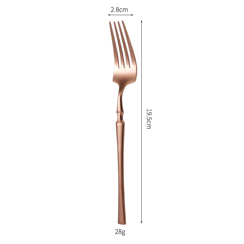 fourchette (or rose)