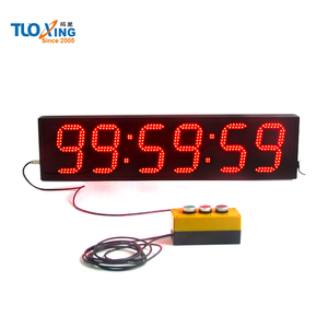 Timer digitale portatile da 6 pollici con conto alla rovescia a LED da 6 cifre impermeabile e pulsante di avvio di ripristino Extra - Product Image 6