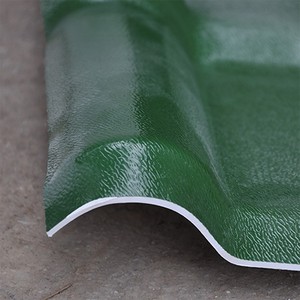 耐久性のあるPVC素材で作られたプラスチック製ASA屋根タイル工業スタイル共押出樹脂屋根シートアンティークシリーズアップPVC