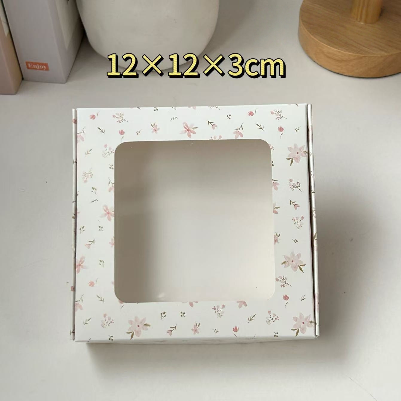 Fleur rose blanche
