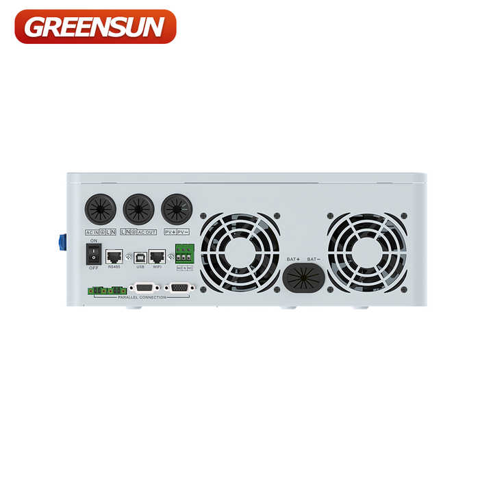 Greensun, panel solar fotovoltaico, inversor fuera de la red, conjunto de CC a CA con batería de 48V, Soler, inversor monofásico de 5kw para el hogar