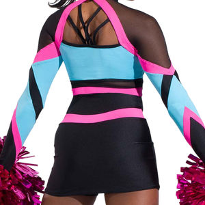 Özel Logo nefes amigo uygulama giymek OEM süblimasyon üniformaları özel baskılı nefes Spandex Cheer takım eğitim - Product Image 2