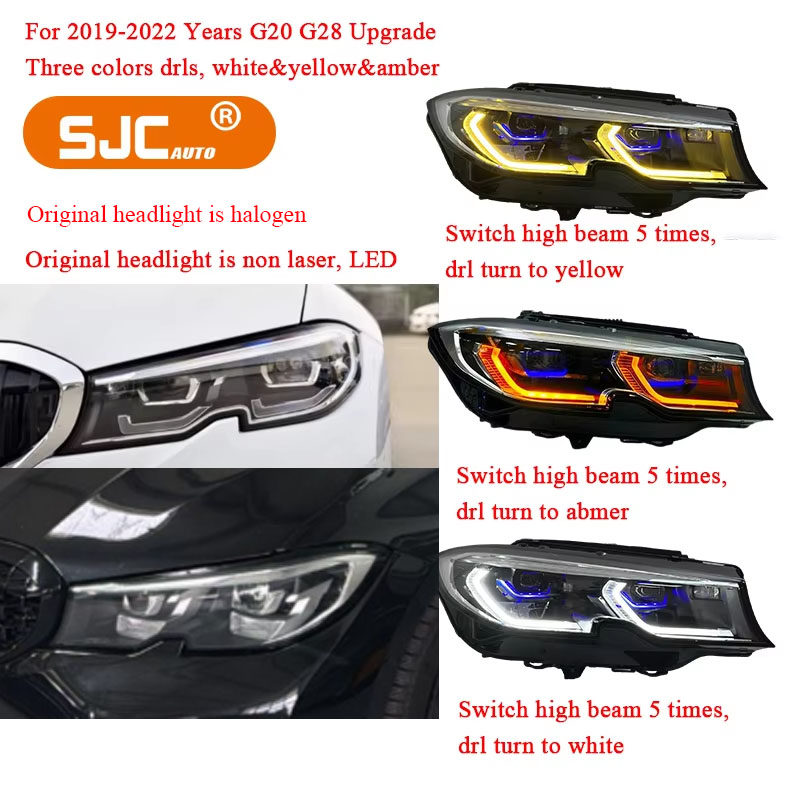 Triple color drl
