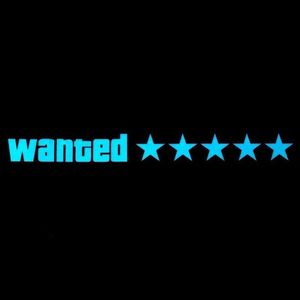 Custom EL <strong>LED</strong> Light Sign for Automobile Car Truck Blinking Animation Windshield Logo Wanted <strong>5</strong> Stars - Product Image 1