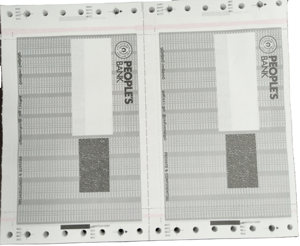 Sobres de seguridad sin carbón, para tarjetas, Pin o contraseña - Product Image 3