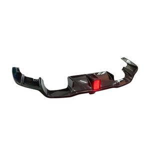 ชุดแผ่นคาร์บอนไฟเบอร์ตัวกระจายแสงด้านหลังพร้อมไฟสำหรับ BMW M2 M2C F87 2016-2022 KS - Product Image 3