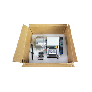 Hollow Shaft Rotary <strong>Axis</strong> K5M-6-100 100mm 3 Jaw Chuck <strong>Rotation</strong> 6:1 a <strong>Axis</strong> for Mini <strong>CNC</strong> <strong>Router</strong> Woodworking Engraving MachINE - Product Image 6