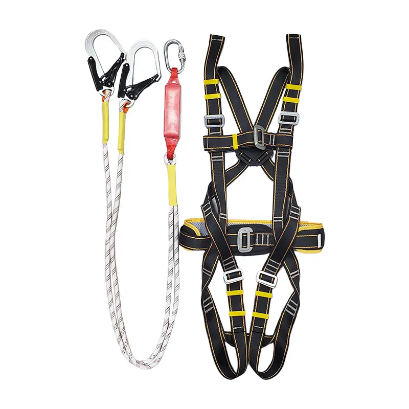 CE Protection contre les chutes Life Security Rescue échafaudage Lineman harnais de ceinture de sécurité électrique pour la construction