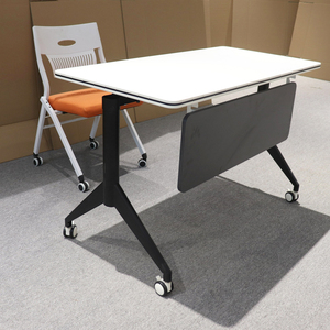 会议桌培训桌铝框折叠桌简易移动笔记本电脑桌 - Product Image 3