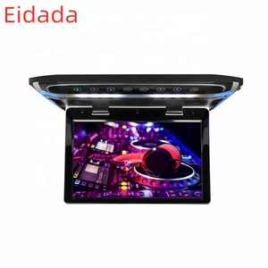 Stampo Eidada universale 10.1 pollici montaggio tetto Monitor auto Flip Down Monitor uno Av ingresso TV in testa LCD schermo digitale Monitor Bus - Product Image 2