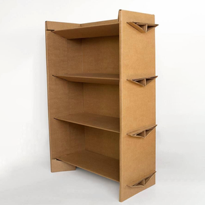 Nhà Máy Bán Buôn Có Thể Gập Lại Tông Đồ Nội Thất Thiết Lập-Thân Thiện Với Môi Bàn Ghế Tủ Có Thể Tái Chế Cho Nhà Văn Phòng & Không Gian Nhỏ - Product Image 4