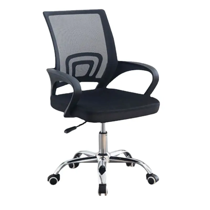Silla de oficina giratoria de malla a precio barato de alta calidad, soporte Lumbar ergonómico, silla trasera de malla ejecutiva con respaldo alto