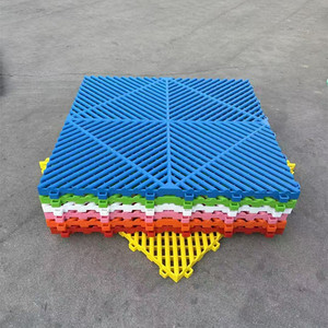 重型塑料互锁地板格栅防滑塑料互锁格栅易于组装和清洁 - Product Image 5