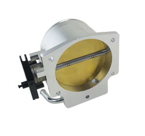 102mm Throttle Body + TPS <strong>IAC</strong> Throttle Position <strong>Sensor</strong> for LSX LS LS1 LS2 LS7 SILVER BLACK - Product Image 6