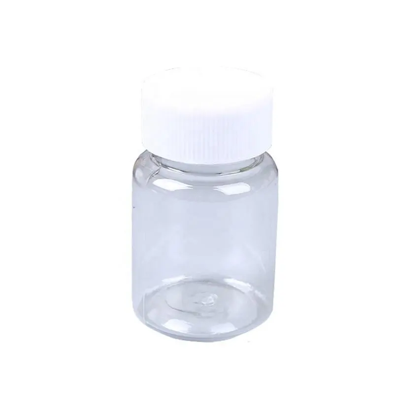 Antike transparente Plastik flasche PET-Flasche, die Proben flasche abgibt