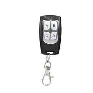 Transmissor rf e receptor dc24v 12v 4ch, módulo de receptor relé para luz, garagem remota e receptor, 433mhz